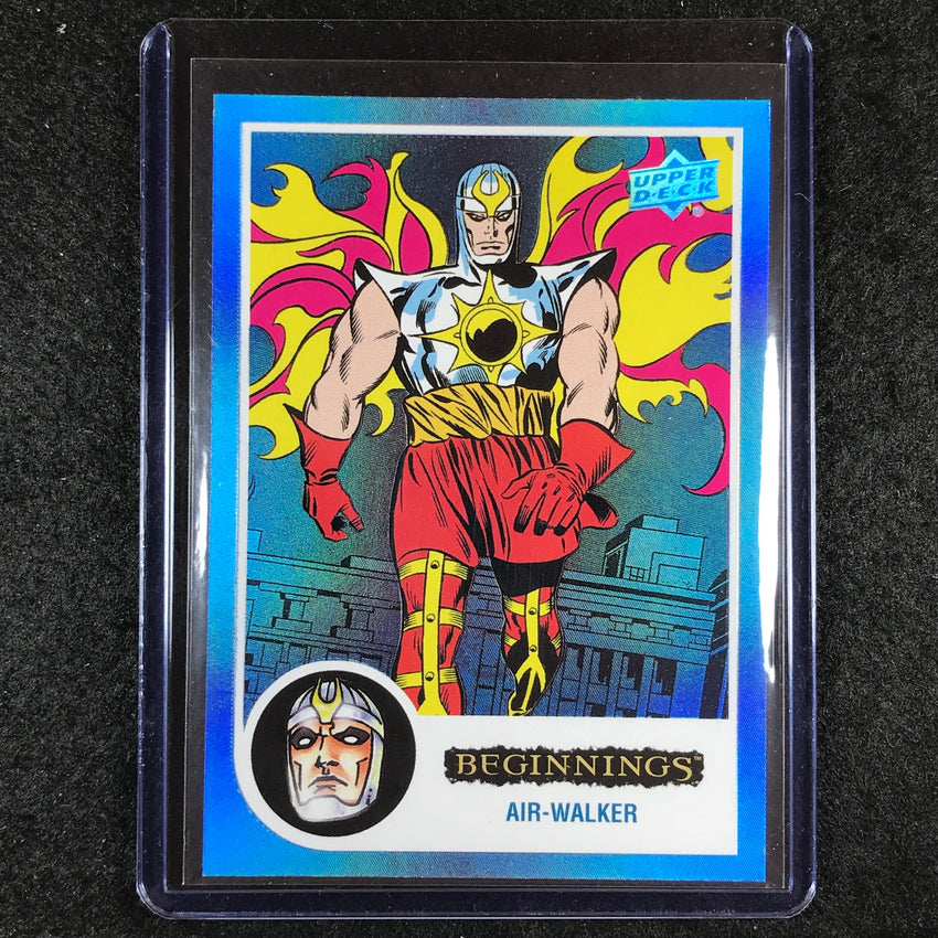 2024 Marvel Beginnings Vol. 2 Series 2 AIR-WALKER Flipped FX Blue 102/125 #116