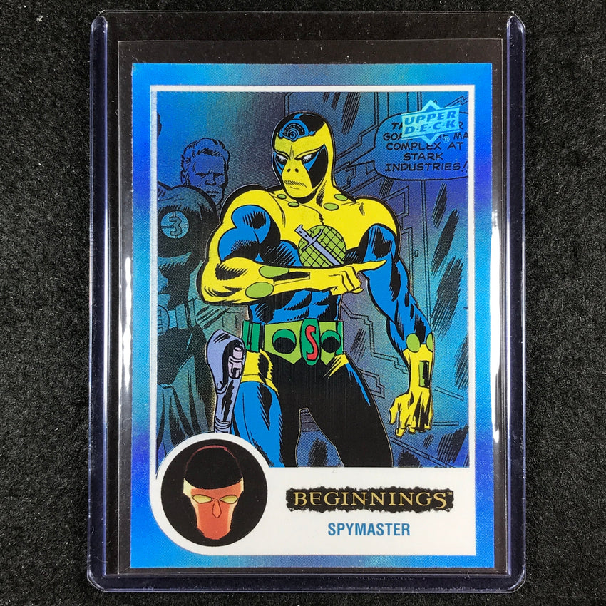 2024 Marvel Beginnings Vol. 2 Series 2 SPYMASTER Flipped FX Blue 124/125 #117