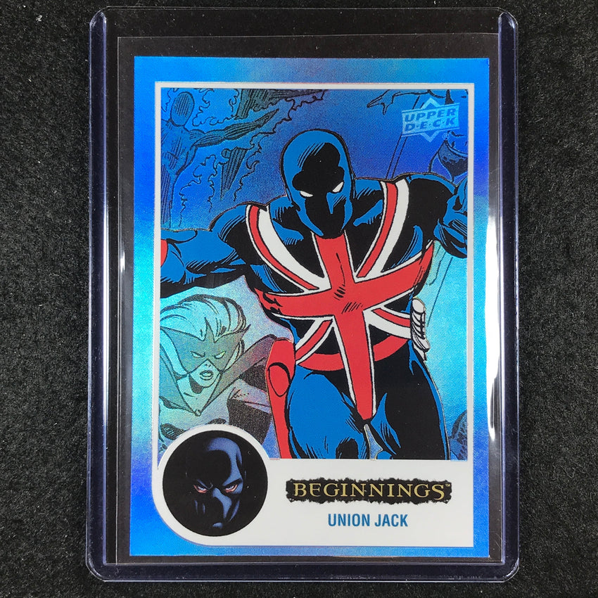 2024 Marvel Beginnings Vol. 2 Series 2 UNION JACK Flipped FX Blue 111/125 #126