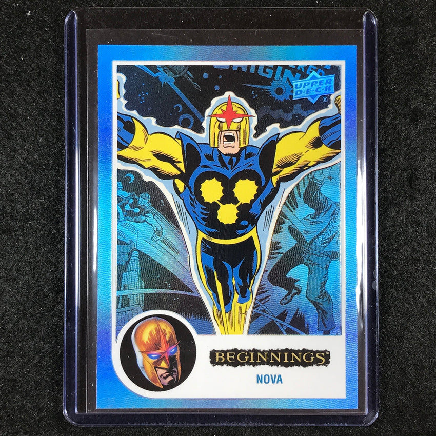 2024 Marvel Beginnings Vol. 2 Series 2 NOVA Flipped FX Blue 116/125 #132