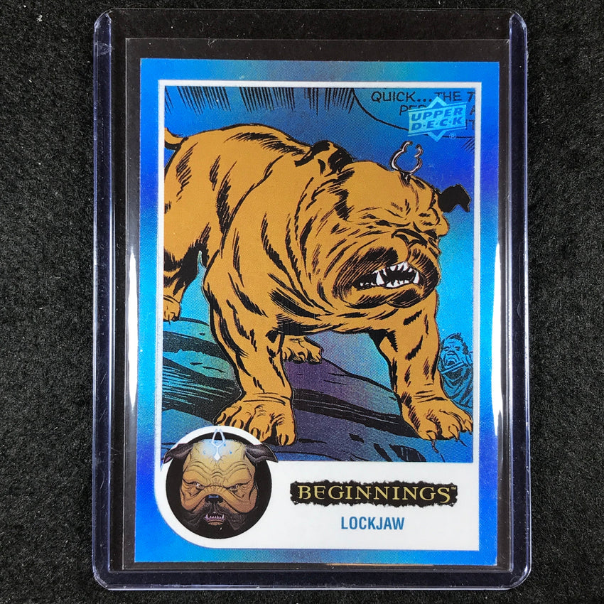 2024 Marvel Beginnings Vol. 2 Series 2 LOCKJAW Flipped FX Blue 31/125 #143