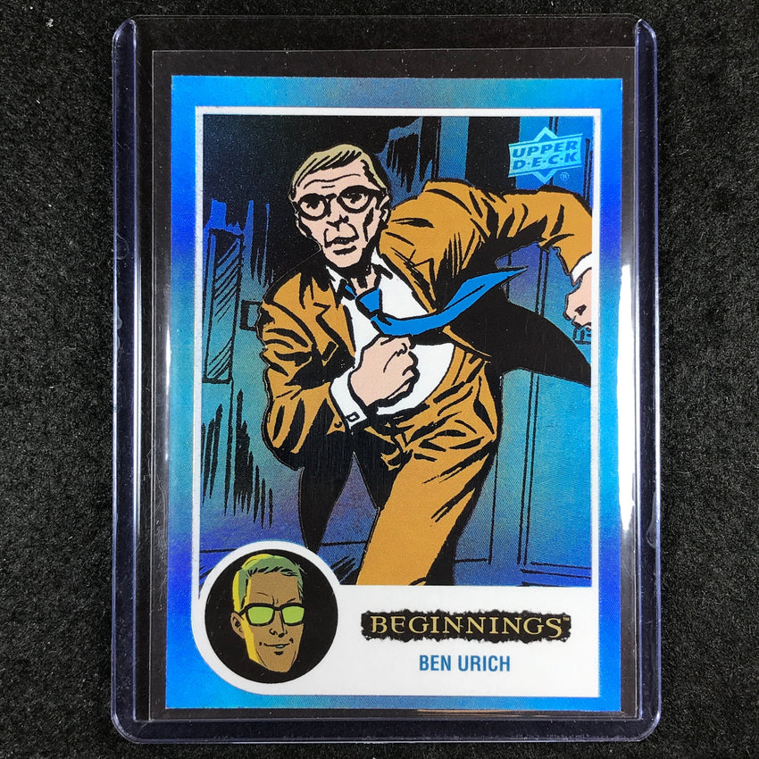 2024 Marvel Beginnings Vol. 2 Series 2 BEN URICH Flipped FX Blue 63/125 #149
