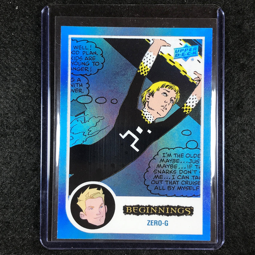 2024 Marvel Beginnings Vol. 2 Series 2 ZERO-G Flipped FX Blue 14/125 #153