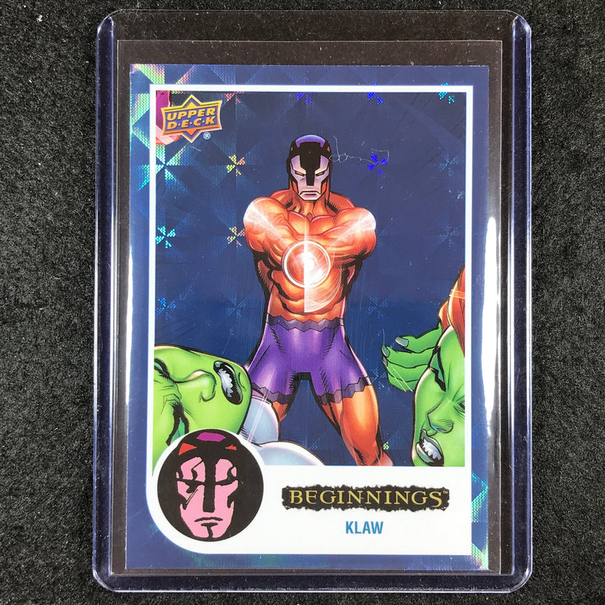 2024 Marvel Beginnings Vol. 2 Series 2 KLAW Blue Rainbow Cosmic Cube 11/99 #30