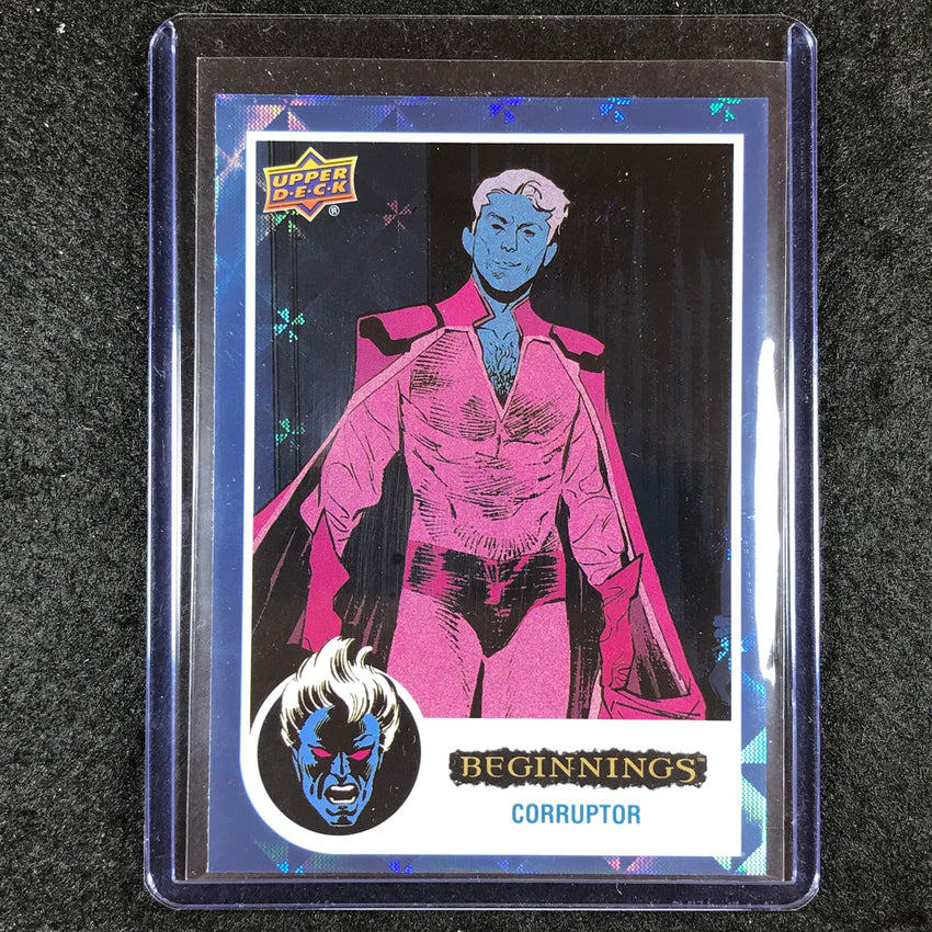 2024 Marvel Beginnings Vol. 2 Series 2 CORRUPTOR Blue Rainbow 40/99 #80