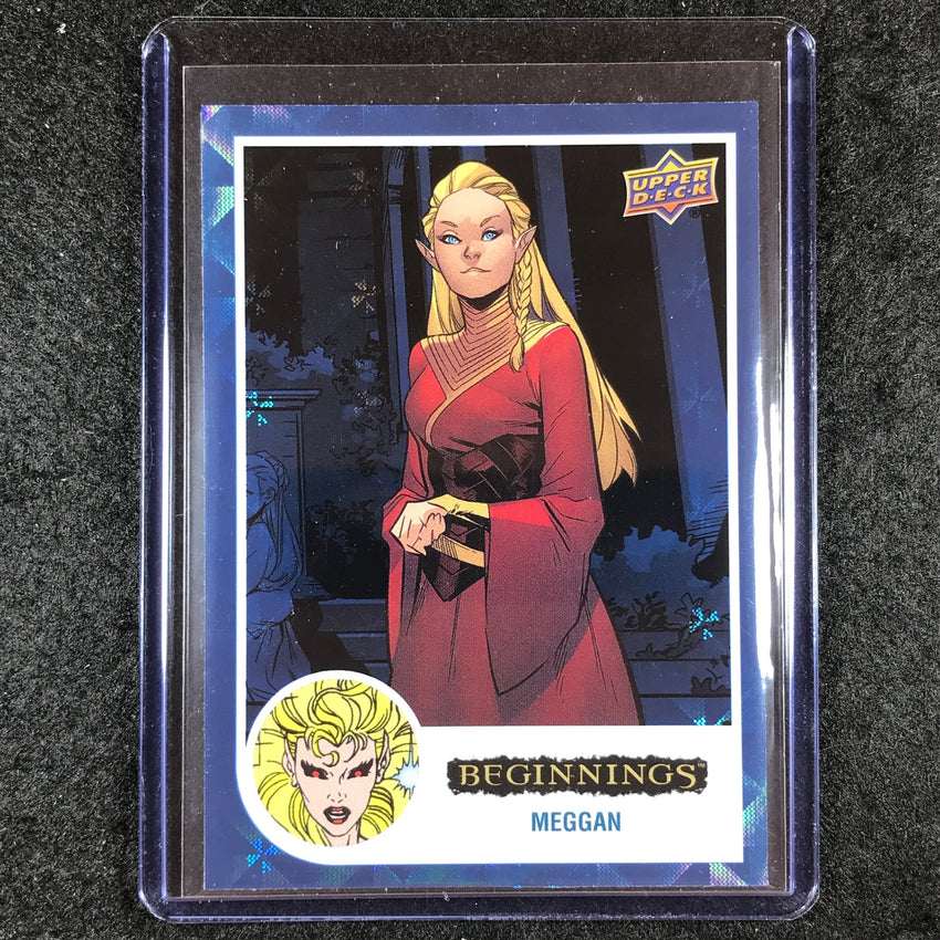 2024 Marvel Beginnings Vol. 2 Series 2 MEGGAN Blue Rainbow 37/99 #107