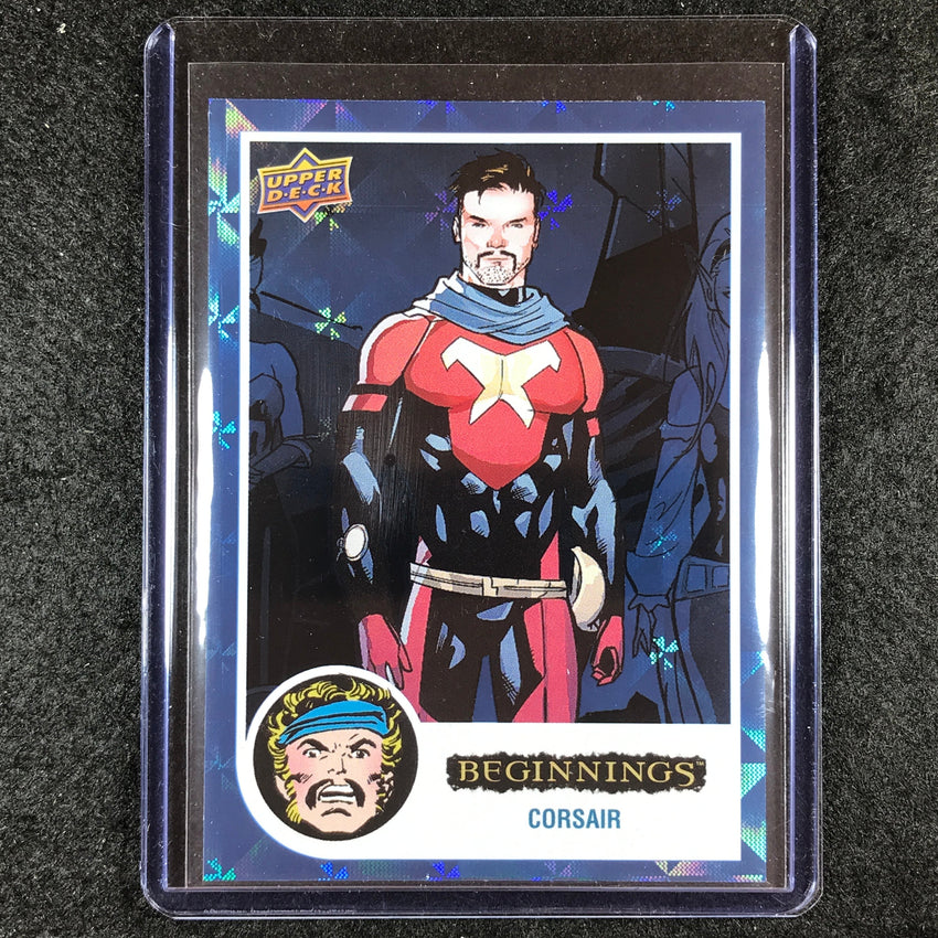 2024 Marvel Beginnings Vol. 2 Series 2 CORSAIR Blue Rainbow 21/99 #108