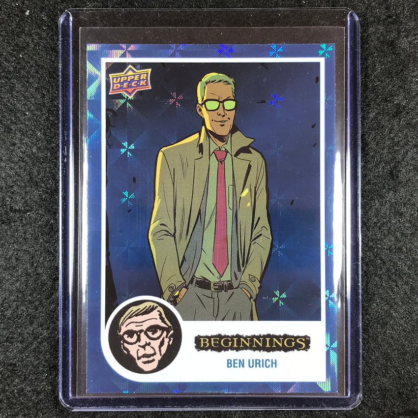 2024 Marvel Beginnings Vol. 2 Series 2 BEN URICH Blue Rainbow 97/99 #149