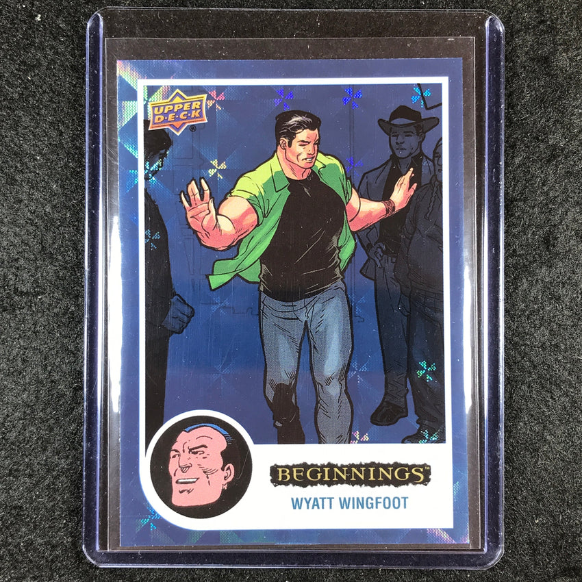 2024 Marvel Beginnings Vol. 2 Series 2 WYATT WINGFOOT Blue Rainbow 3/99 #157