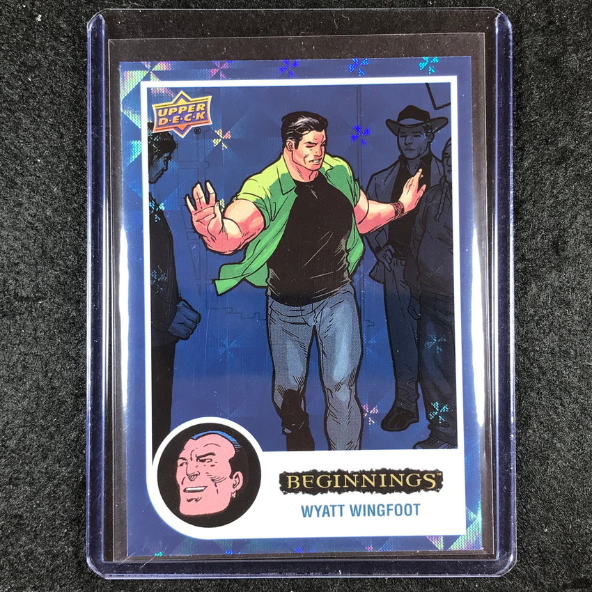 2024 Marvel Beginnings Vol. 2 Series 2 WYATT WINGFOOT Blue Rainbow 55/99 #157