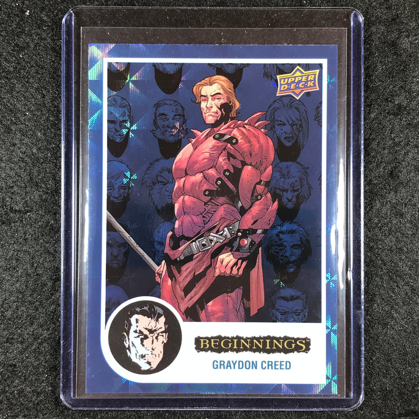2024 Marvel Beginnings Vol. 2 Series 2 GRAYDON CREED Blue Rainbow 37/99 #175