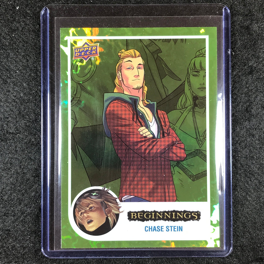 2024 Marvel Beginnings Vol. 2 Series 2 CHASE STEIN Green Rainbow 12/61 #27