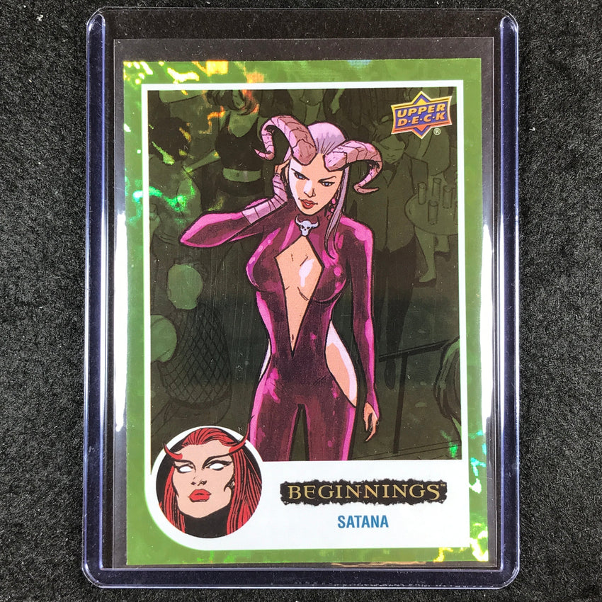 2024 Marvel Beginnings Vol. 2 Series 2 SATANA Green Rainbow 43/61 #47