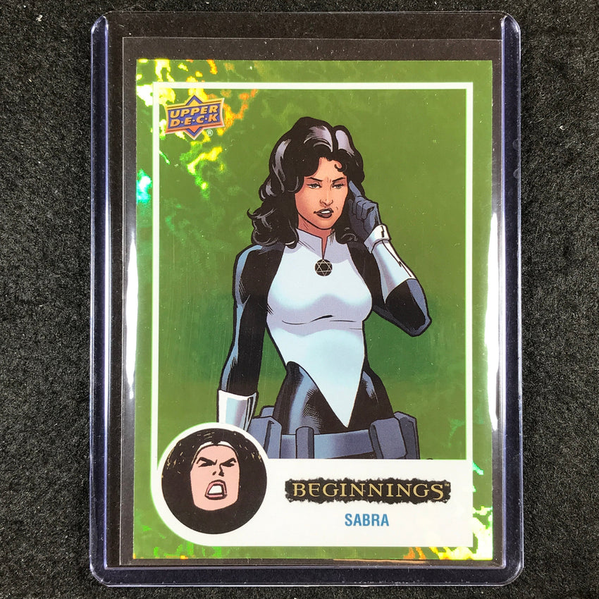 2024 Marvel Beginnings Vol. 2 Series 2 SABRA Green Rainbow 27/61 #88