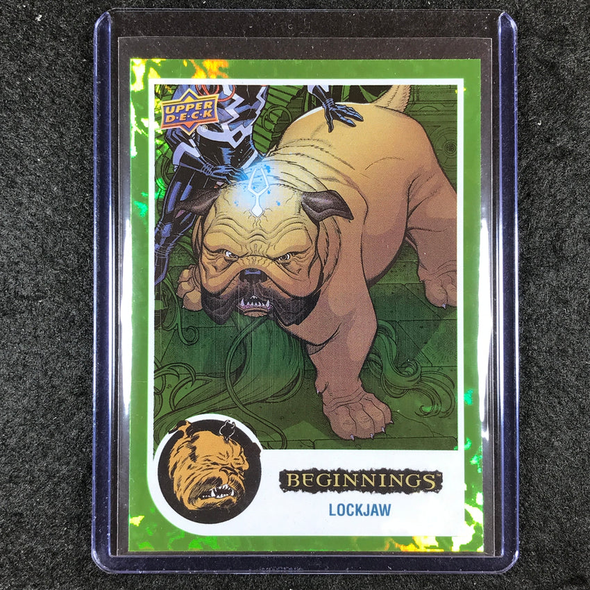 2024 Marvel Beginnings Vol. 2 Series 2 LOCKJAW Green Rainbow 10/61 #143