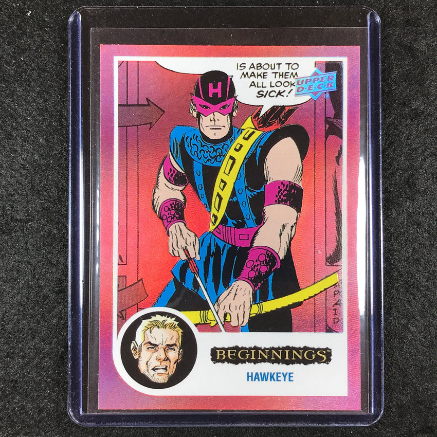 2024 Marvel Beginnings Vol. 2 Series 2 HAWKEYE Flipped FX Red 22/41 #104