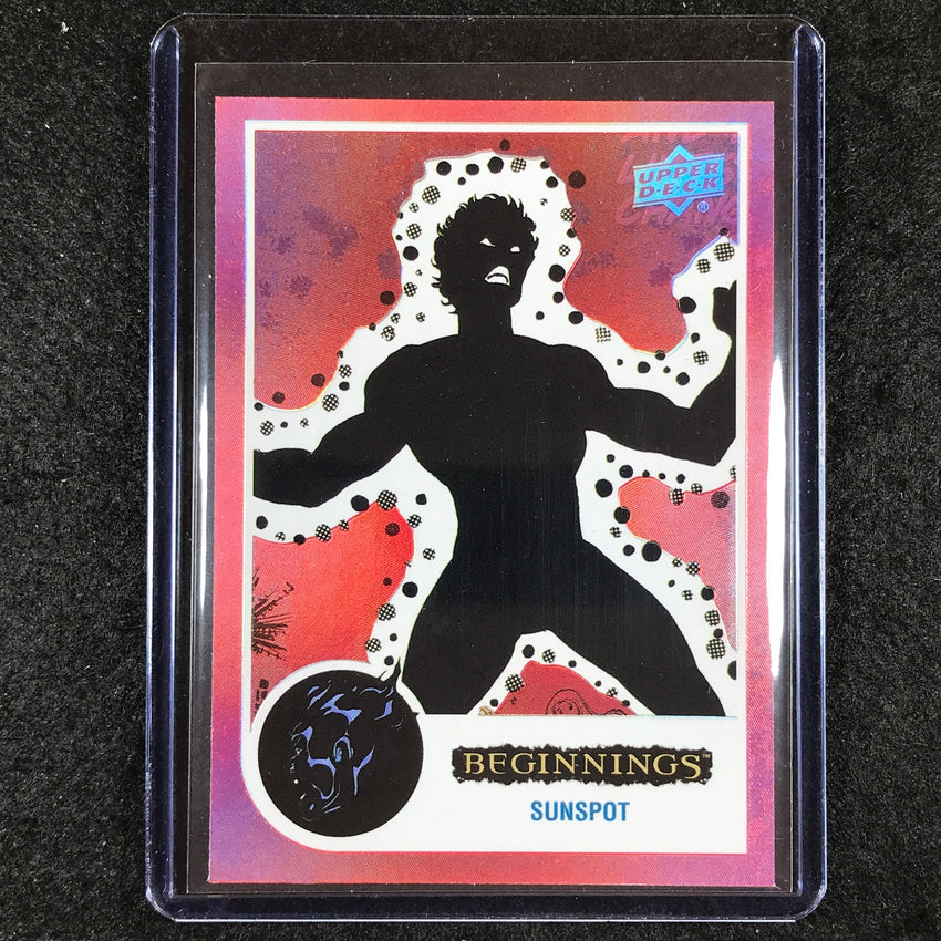 2024 Marvel Beginnings Vol. 2 Series 2 SUNSPOT Flipped FX Red 28/41 #164