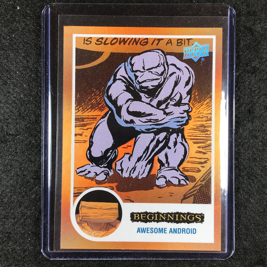 2024 Marvel Beginnings Vol. 2 Series 2 AWESOME ANDROID Flipped FX Orange 9/39