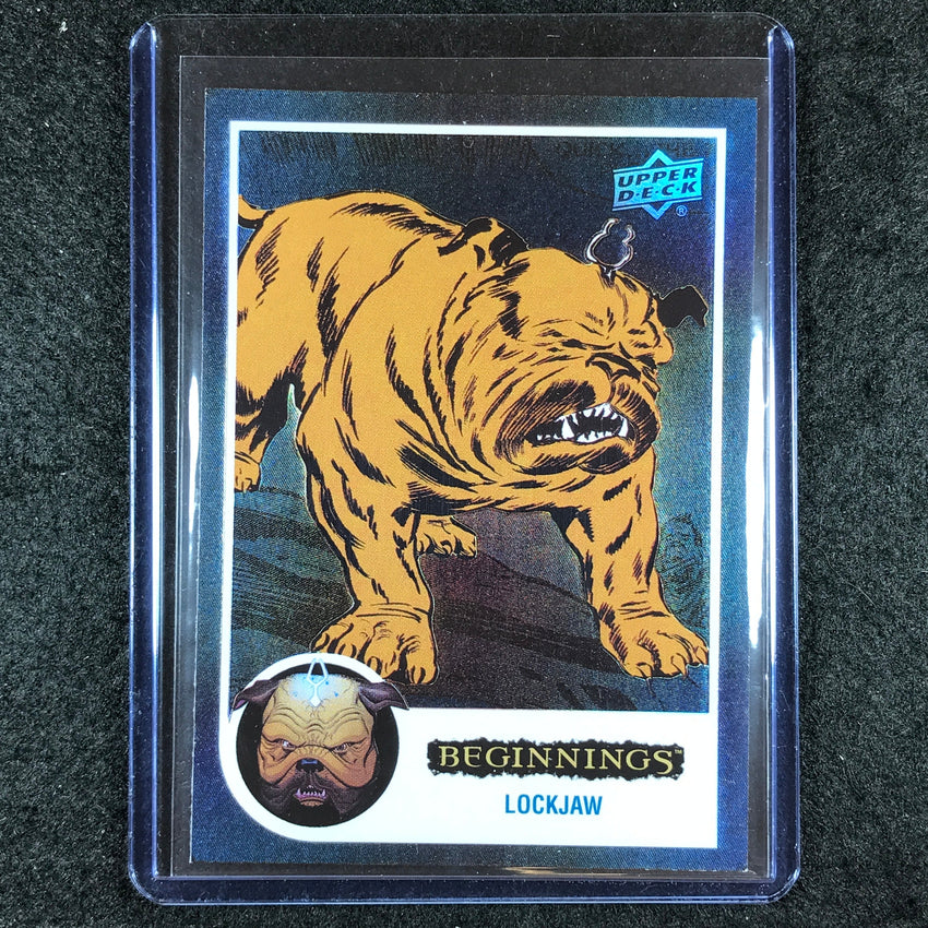 2024 Marvel Beginnings Vol. 2 Series 2 LOCKJAW Flipped FX Black 6/25 #143