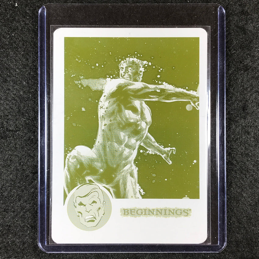 2024 Marvel Beginnings Vol. 2 Series 2 KORVAC Base Printing Plate Yellow 1/1 #90