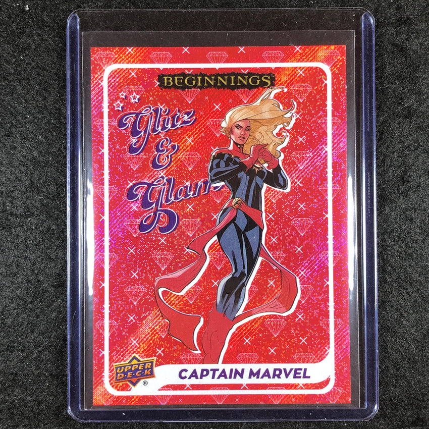 2024 Marvel Beginnings Vol. 2 Series 2 CAPTAIN MARVEL Glitz and Glam #23