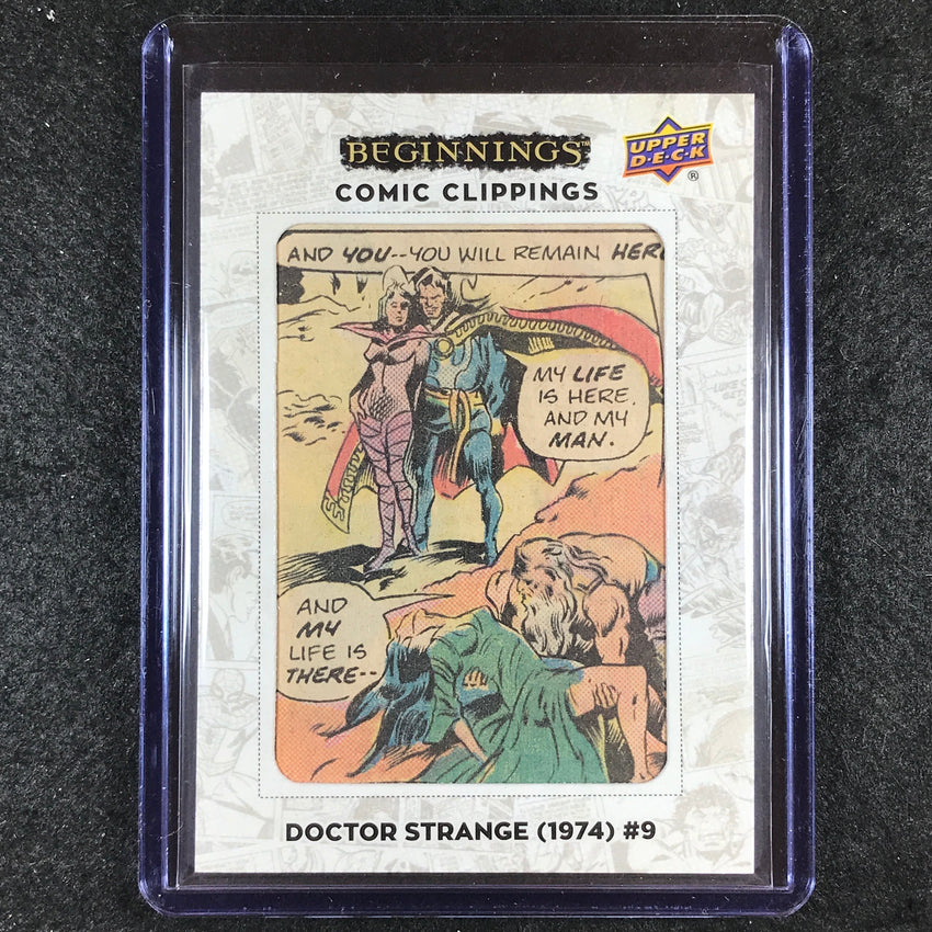 2024 Marvel Beginnings Vol. 2 Series 2 DOCTOR STRANGE #9 Comic Clippings 34/35
