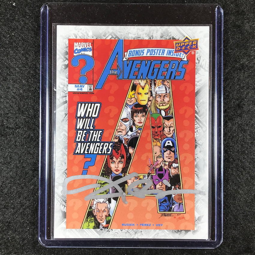 2024 Marvel Beginnings Vol. 2 Series 2 KURT BUSIEK AVENGERS Auto #16