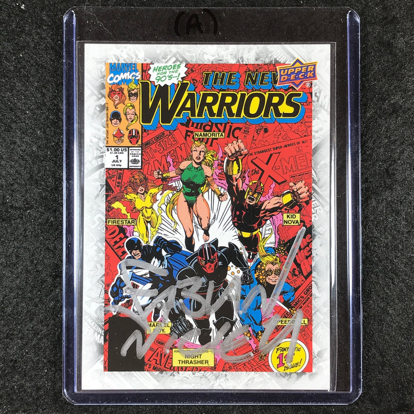2024 Marvel Beginnings Vol. 2 Series 2 FABIAN NICIEZA NEW WARRIORS Auto #29 (A)