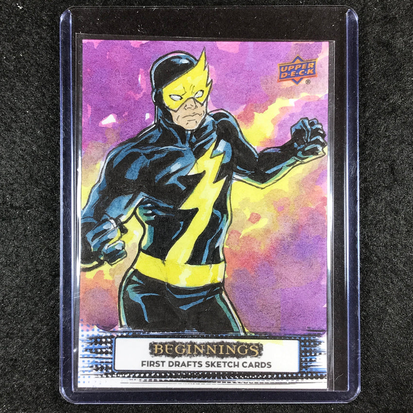 2024 Marvel Beginnings Vol. 2 Series 2 BLACKOUT Artist Sketch 1/1 LEON BRAOJOS