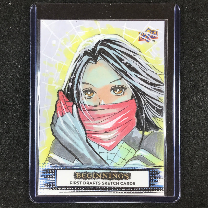 2024 Marvel Beginnings Vol. 2 Series 2 SILK Artist Sketch 1/1 MIKI OKAZAKI