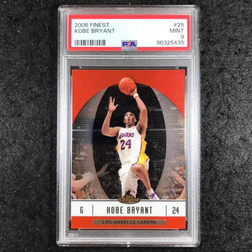 2006 Finest KOBE BRYANT #25 PSA 9 (435)