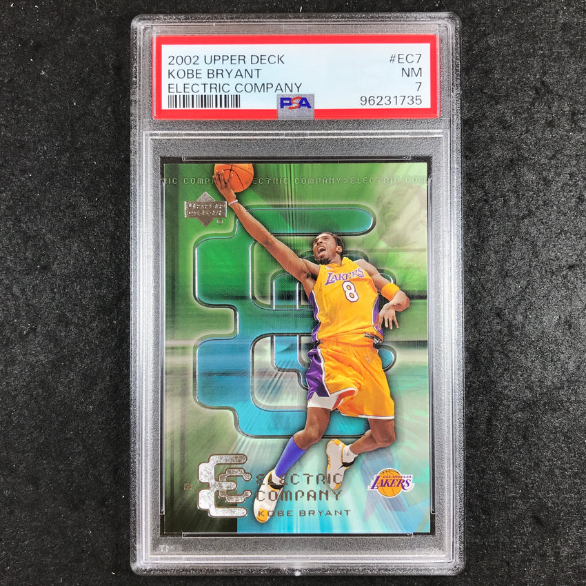 2002 Upper Deck KOBE BRYANT Electric Company #EC7 PSA 7 (735)