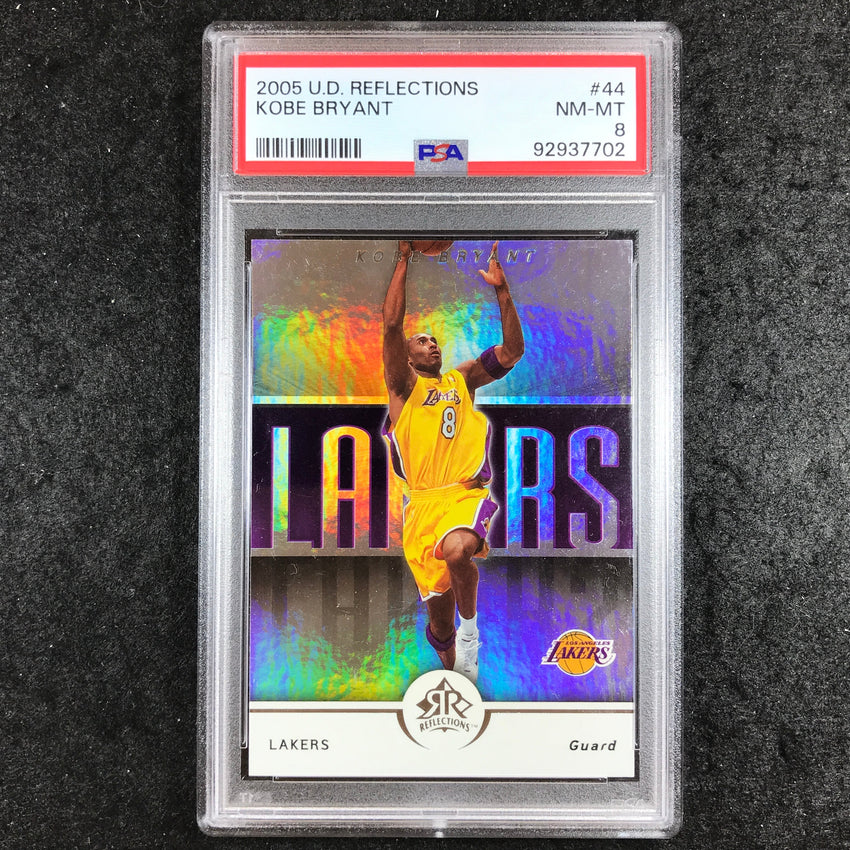 2005 U.D. Reflections KOBE BRYANT #44 PSA 8 (702)