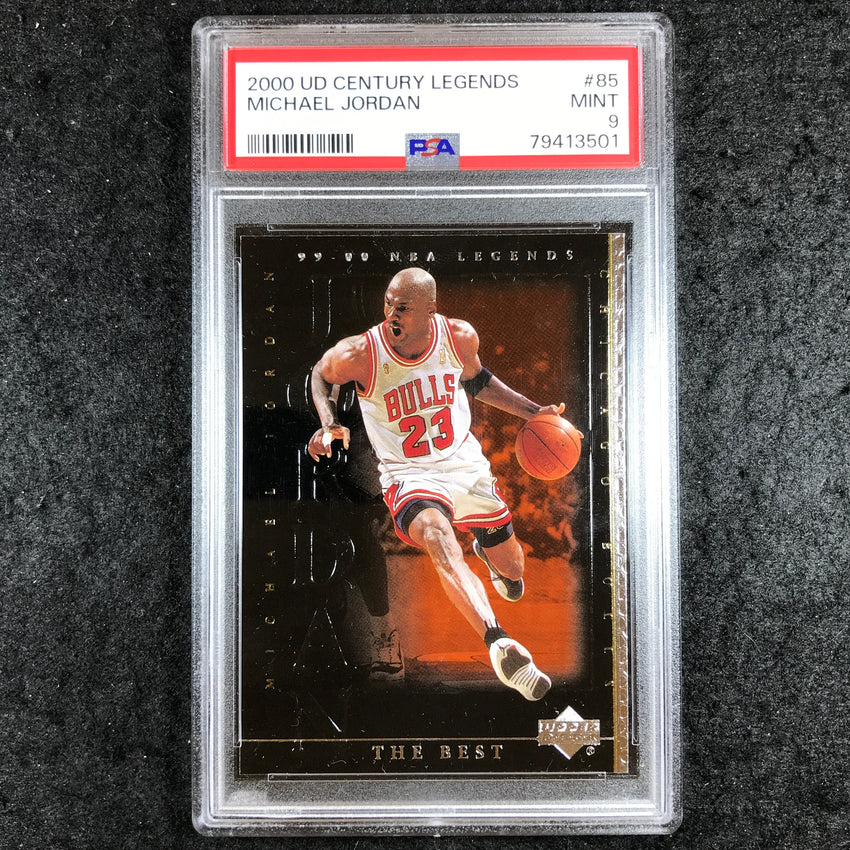 2000 UD Century Legends MICHAEL JORDAN The Best #85 PSA 9 (501)