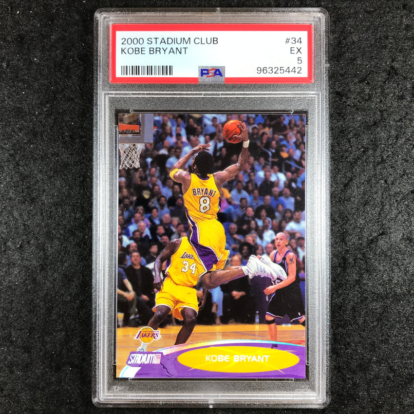 2000 Stadium Club KOBE BRYANT #34 PSA 5 (442)