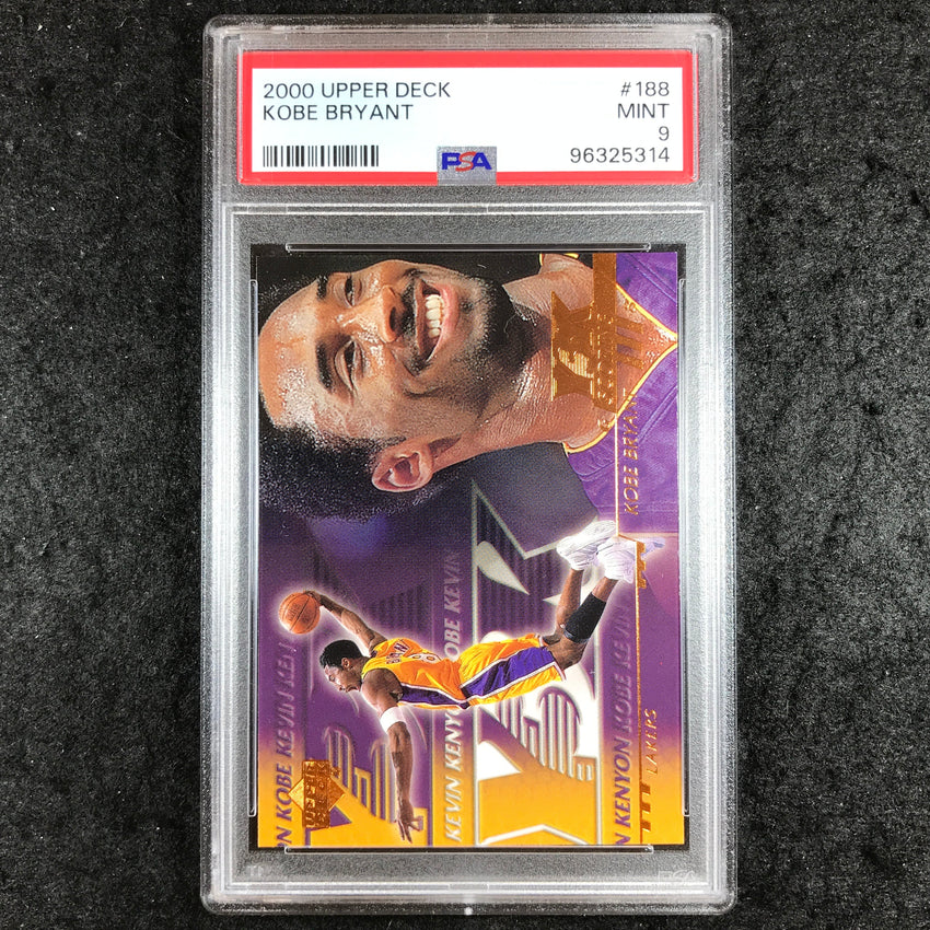 2000 Upper Deck KOBE BRYANT #188 PSA 9 (314)