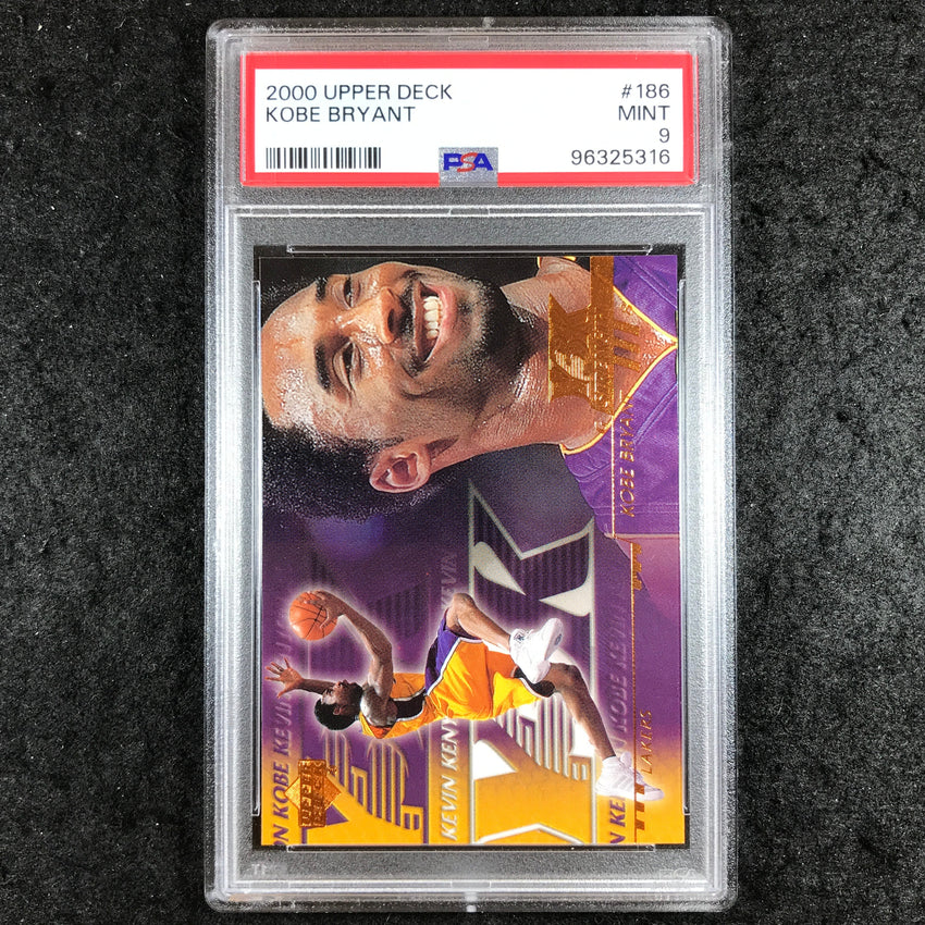 2000 Upper Deck KOBE BRYANT #186 PSA 9 (316)