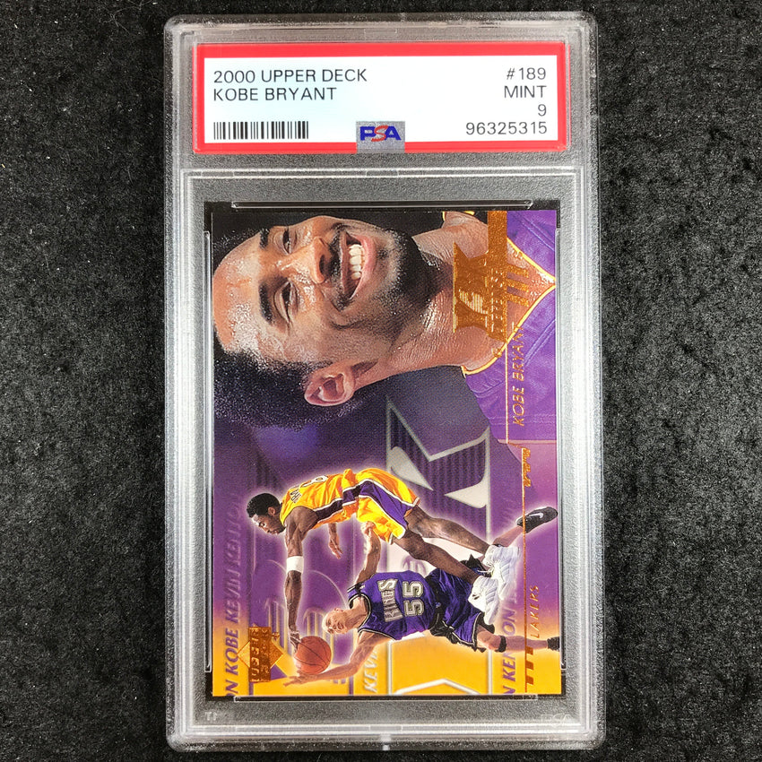 2000 Upper Deck KOBE BRYANT #189 PSA 9 (315)