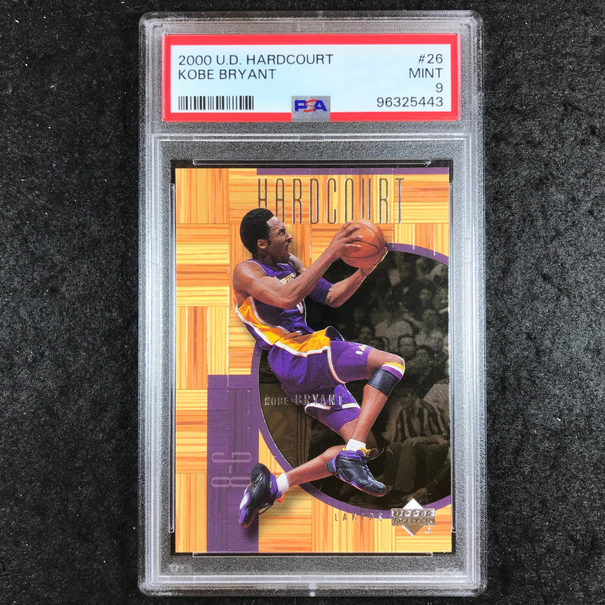 2000 U.D. Hardcourt KOBE BRYANT #26 PSA 9 (443)