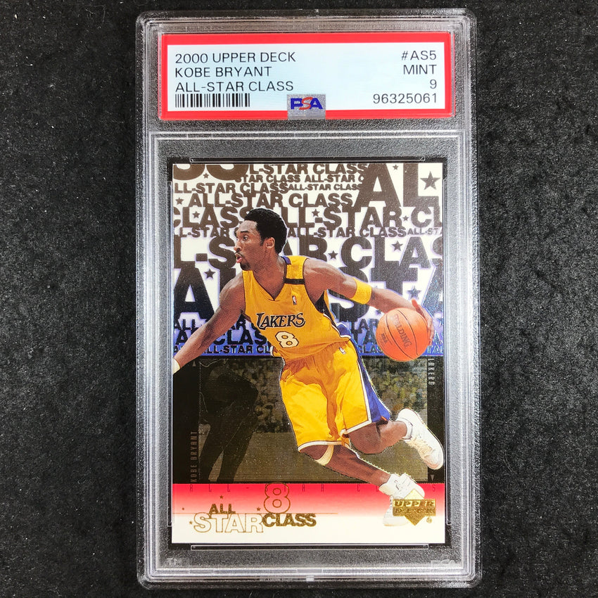 2000 Upper Deck KOBE BRYANT All-Star Class #AS5 PSA 9 (061)