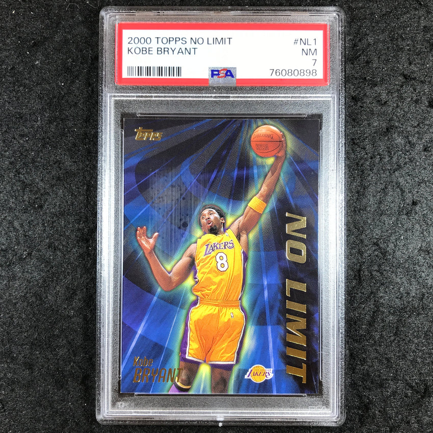 2000 Topps No Limit KOBE BRYANT #NL1 PSA 7 (898)