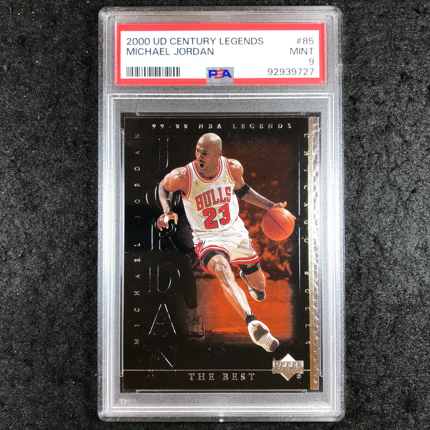 2000 UD Century Legends MICHAEL JORDAN The Best #85 PSA 9 (727)