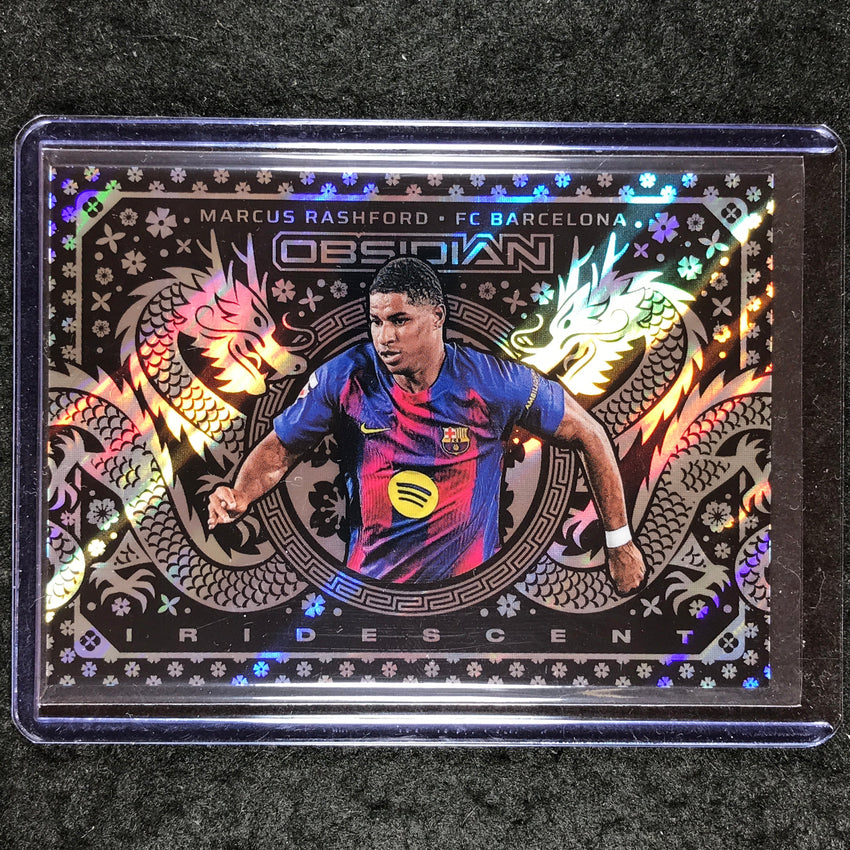 2025-26 Obsidian MARCUS RASHFORD Iridescent SSP #7