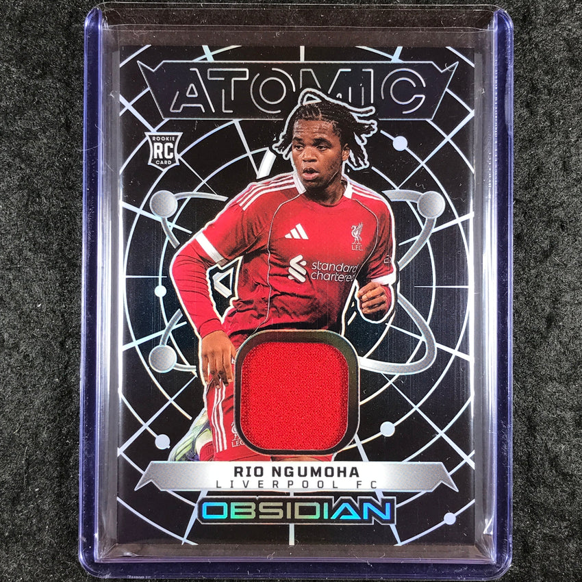 2025-26 Obsidian RIO NGUMOHA Atomic Materials Rookie Jersey Relic 164/199