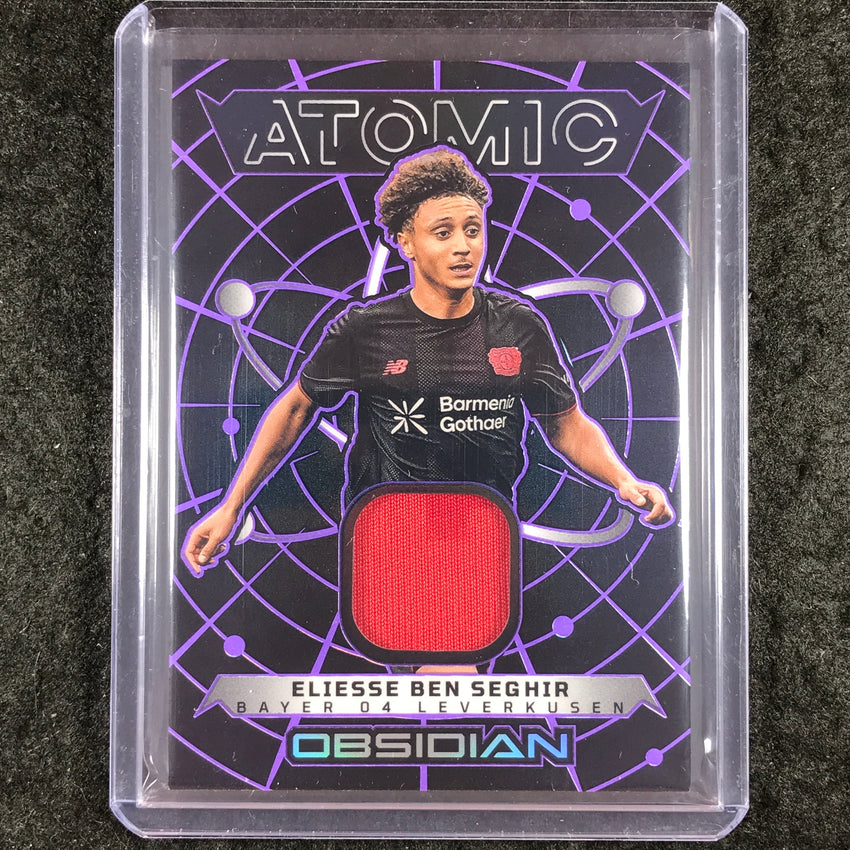 2025-26 Obsidian ELIESSE BEN SEGHIR Atomic Materials Jersey Relic Purple 96/99