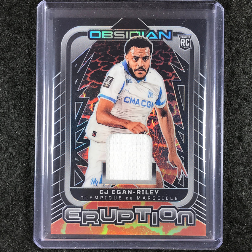 2025-26 Obsidian CJ EGAN-RILEY Eruption Rookie Jersey Relic 21/199