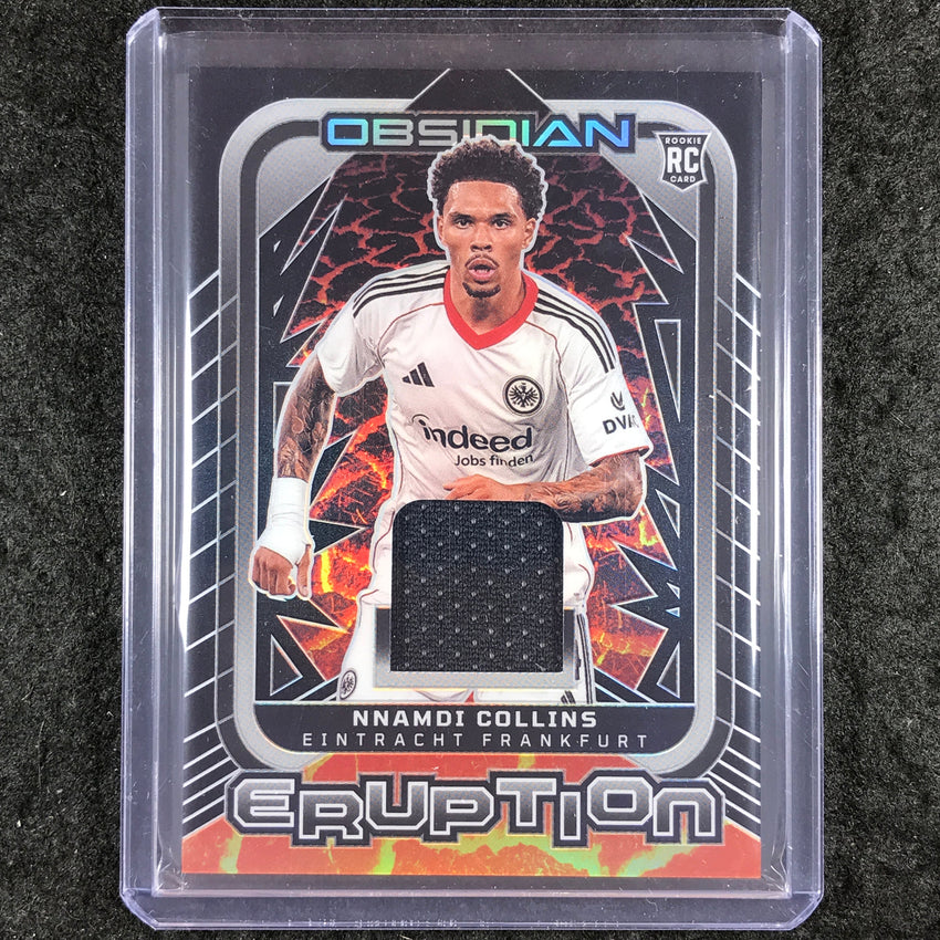 2025-26 Obsidian NNAMDI COLLINS Eruption Rookie Jersey Relic 66/199