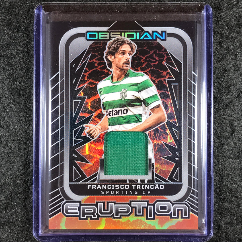 2025-26 Obsidian FRANCISCO TRINCAO Eruption Jersey Relic 2/99