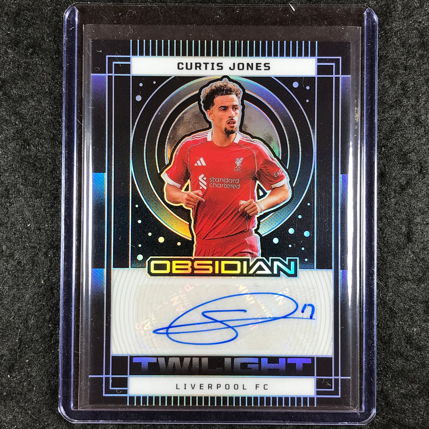 2025-26 Obsidian CURTIS JONES Twilight Signatures 55/199