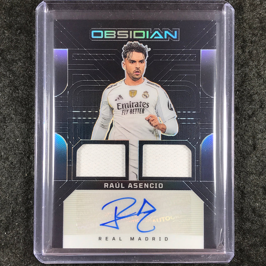 2025-26 Obsidian RAUL ASENCIO Dual Jersey Ink Jersey Auto 65/199